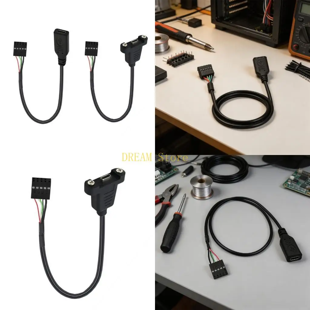 Type C Female USB Header Wire, 20CM for Internal Front Port Connection Cord Best Sale
