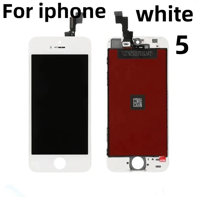 

for iPhone 5 5SE 5C Screen Glass LCD Display Touch Digitizer Assembly with Frame and Tools A1453 A1457 A1518 A1528 A1530