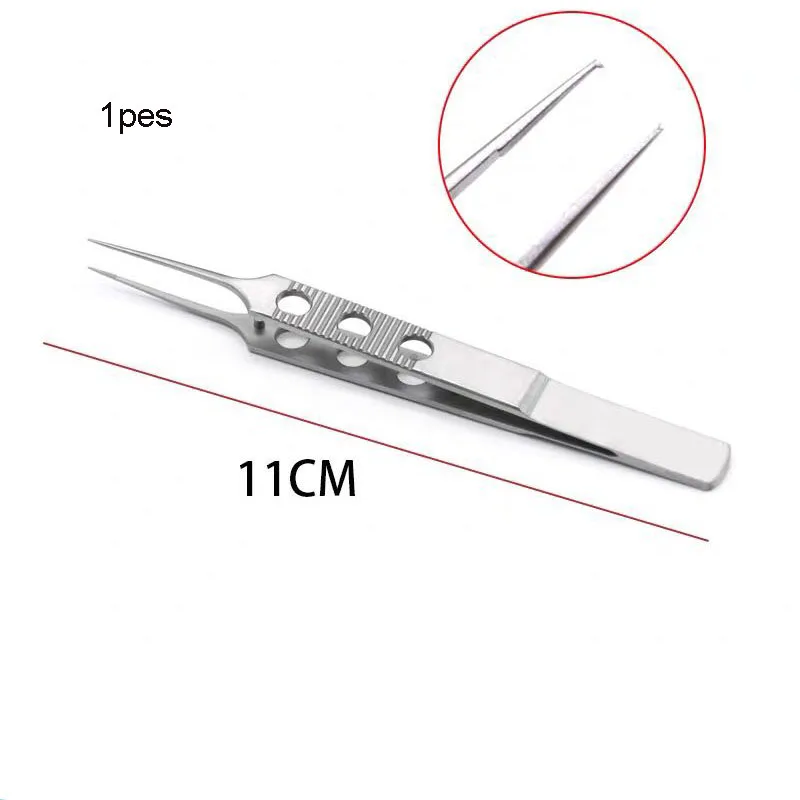 Oftalmologiczne pincety capsulorhesis importowane huff-styl piękno plastikowe kąt łuku małe nacięcie pincety capsulorhesis 1.8