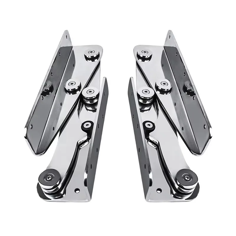 Factory Wholesale Stainless Steel One Pair Fix Folding Hinge Seat Base Hinge