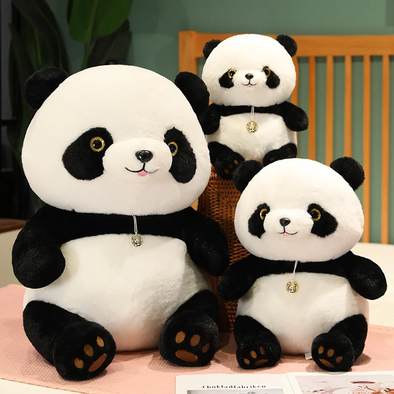 

30/40/60cm Cute Pudding Panda Plush Toy Kawaii Stuffed Animals Pandas Plushies Doll Anime Soft Kids Toys for Girls Birthday Gift