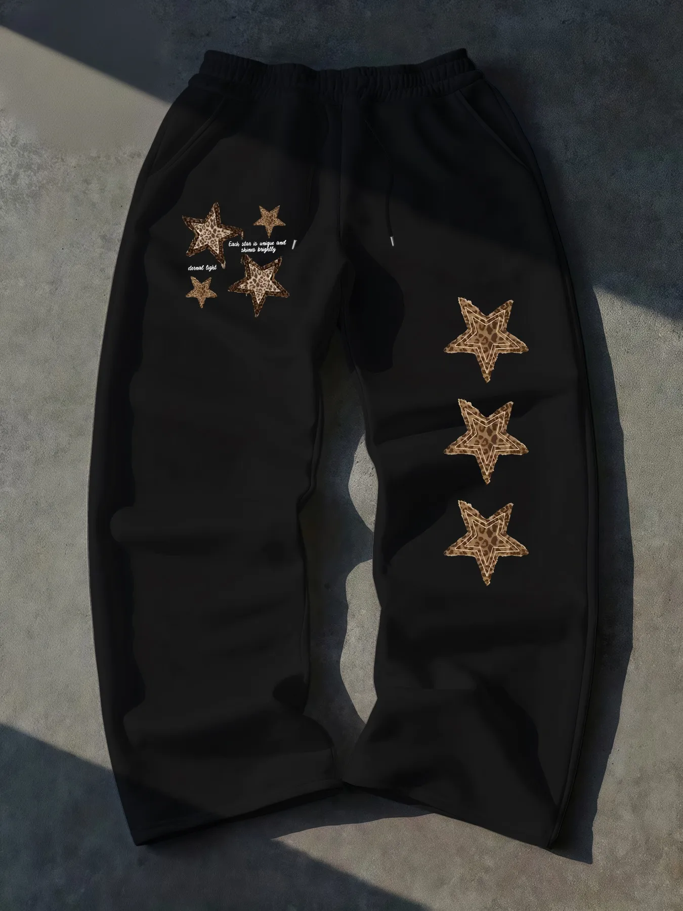 

Men'S Print Casual Sweatpants with Elastic Waist and Drawstring | Comfortable Long Pants Perfect for Streetwear and Daily Wear