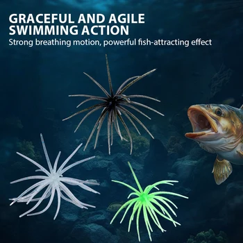 Sea Urchin Soft Fishing Lure 4