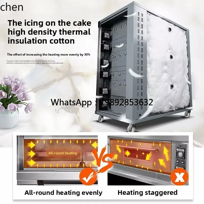 

KX electric oven commercial heating three layers, six plates and nine , a full set of large baking cake shop equipment