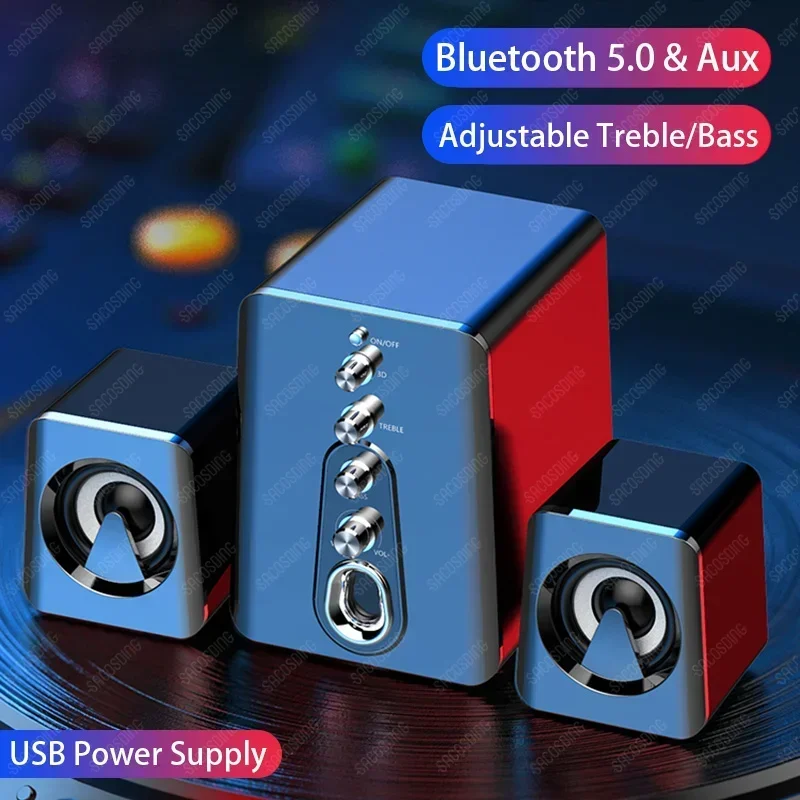 Sistema de Home Theater Alto-falante Bluetooth, Alto-falantes Bleutooth, Som Bocinas, Cinema em Casa, PC, Computador, Desktop