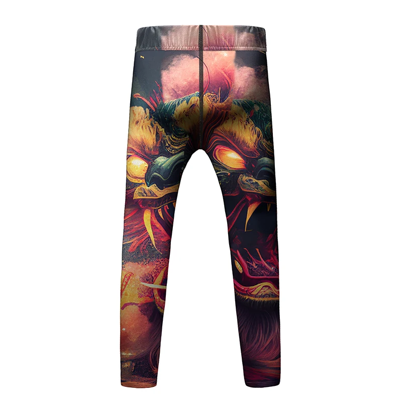 Bjj Rashguard Jiu Jusit T-shirt +Pants Sets Kids MMA Boxing Muay Thai Shorts Rash guard For Children MMA Compression Clothing