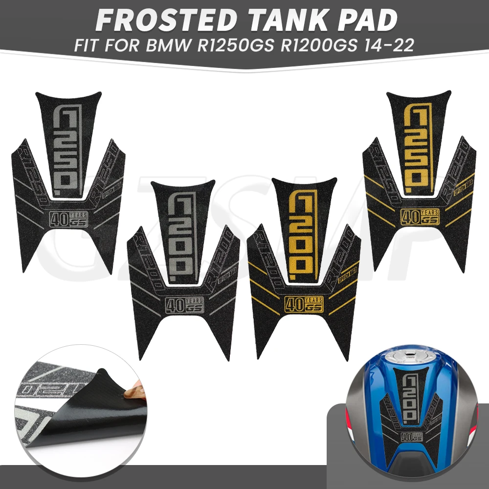 

Motorcycle Tank Pad Sticker PVC Frosted Fishbone Decal Fit for R1200 GS LC 2013-2019 R1250 GS 2018-2023