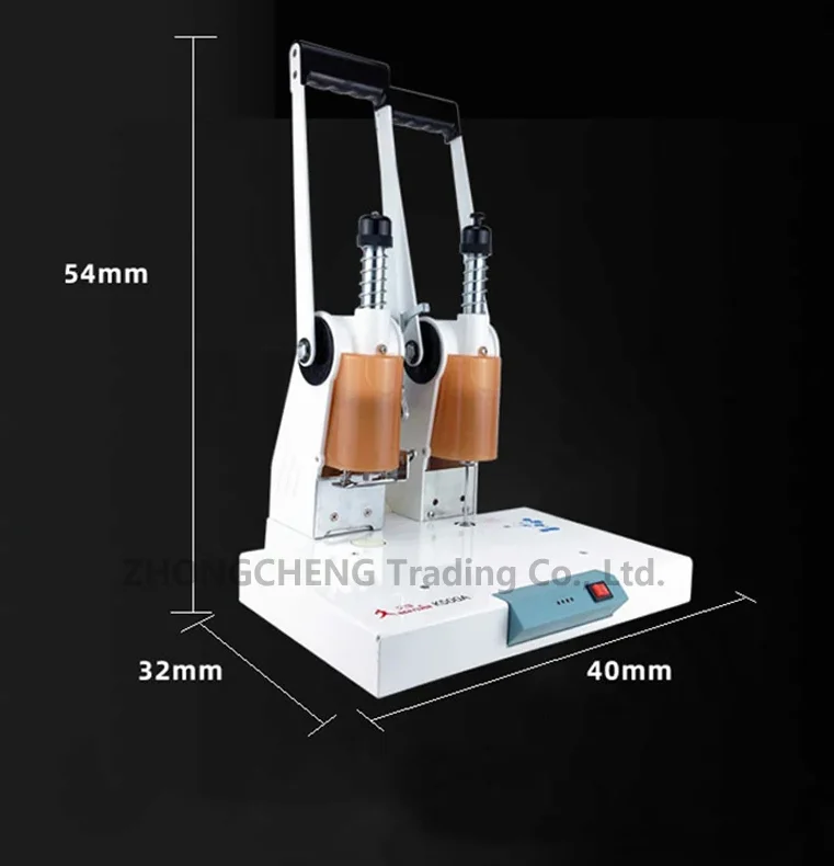 

Financial Accounting Voucher Bill Manual Punching Binding Machine Hot Melt Tube Riveting Tube Binding Machine