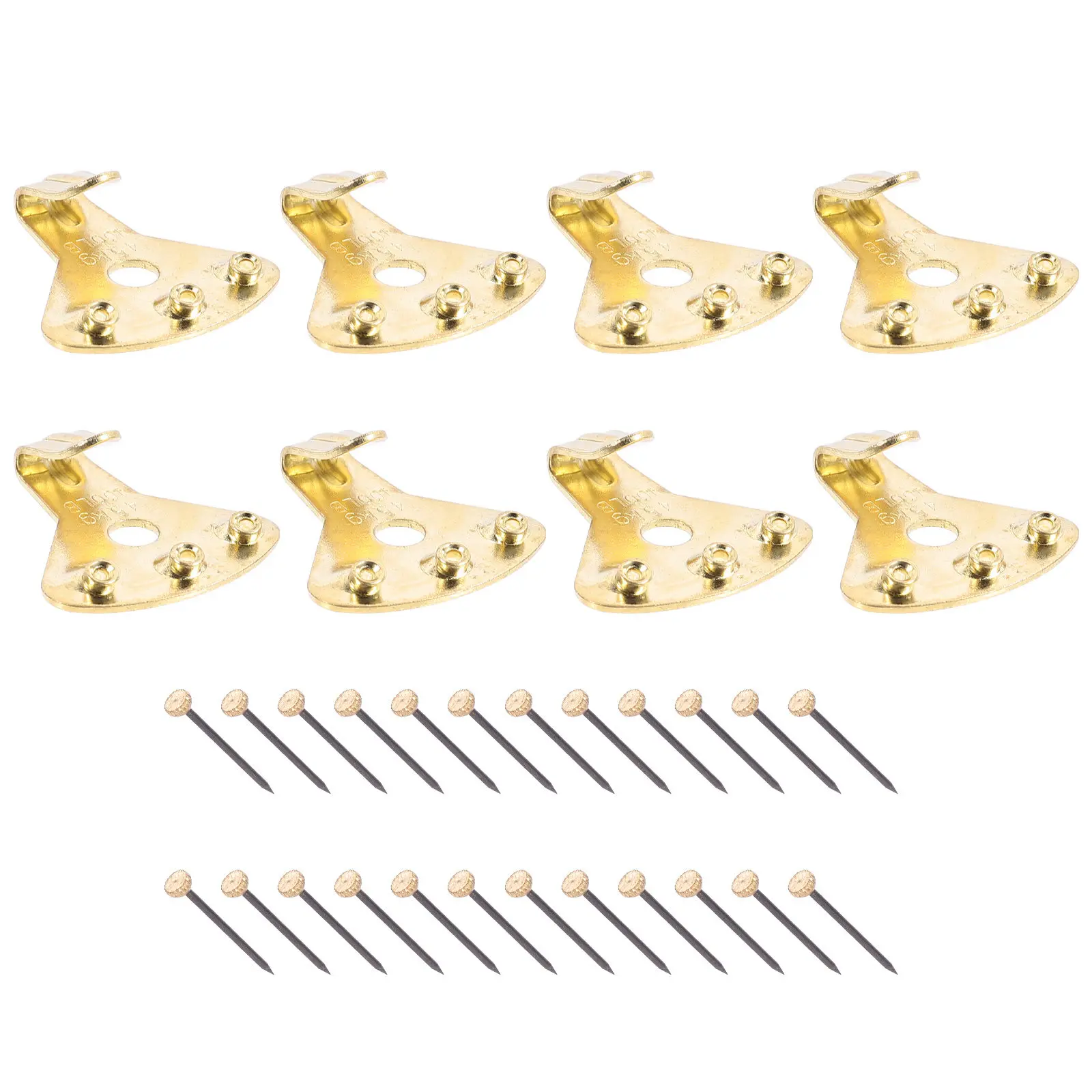 

Набор из 8 медных металлических крючков для подвешивания картин, фоторамок, декора стен, поделок и рукоделия