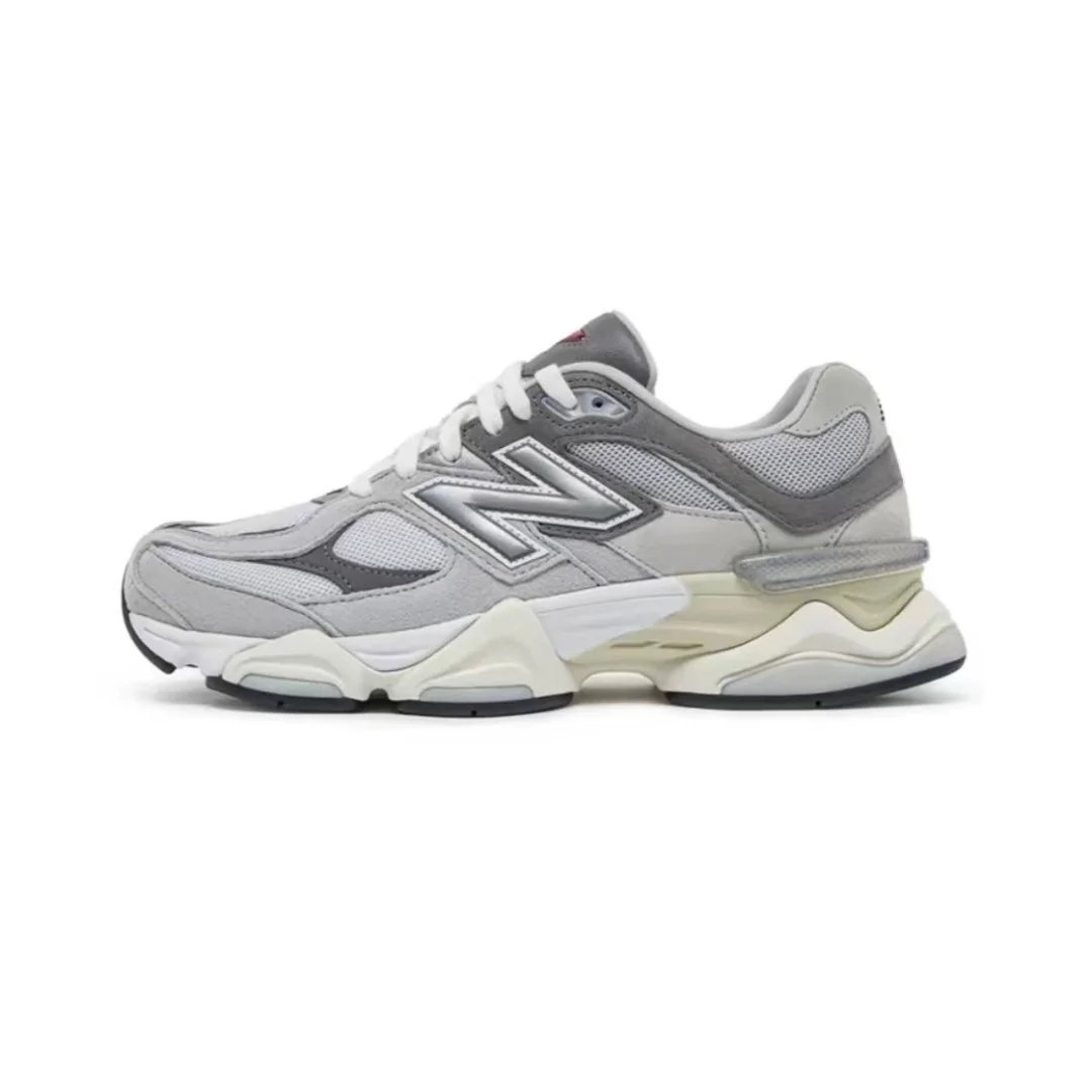 NewBalance-Zapatillas deportivas ligeras para hombre y mujer, zapatos informales antideslizantes, color gris claro, originales, NB9060, U9060GRY