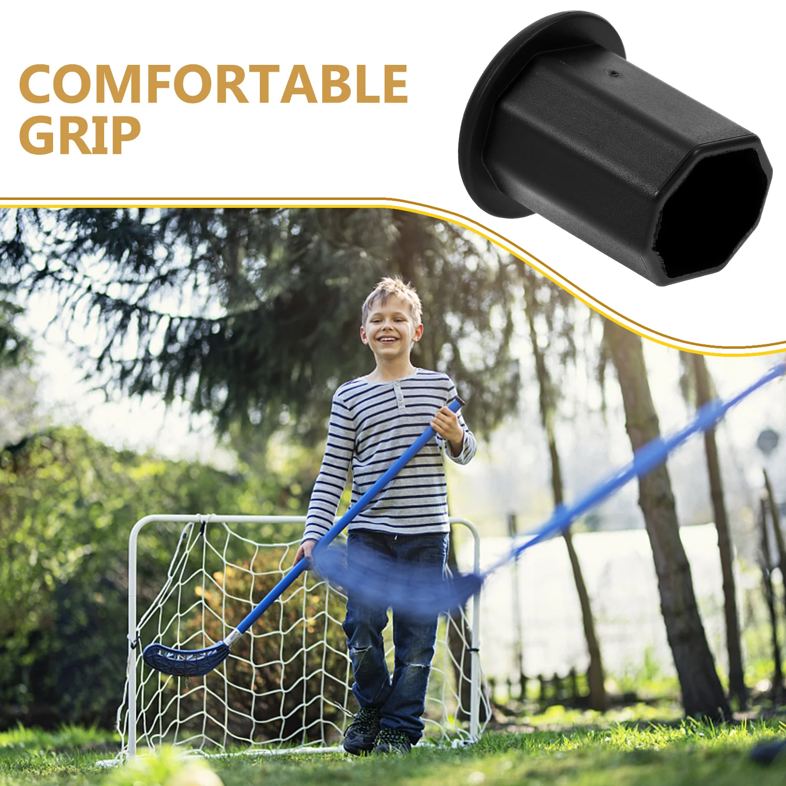 

Hockey Stick End Cap Tpe Octagonal Heat Resistant End Cover Replacement For Hockey Stick Supplies Accessory