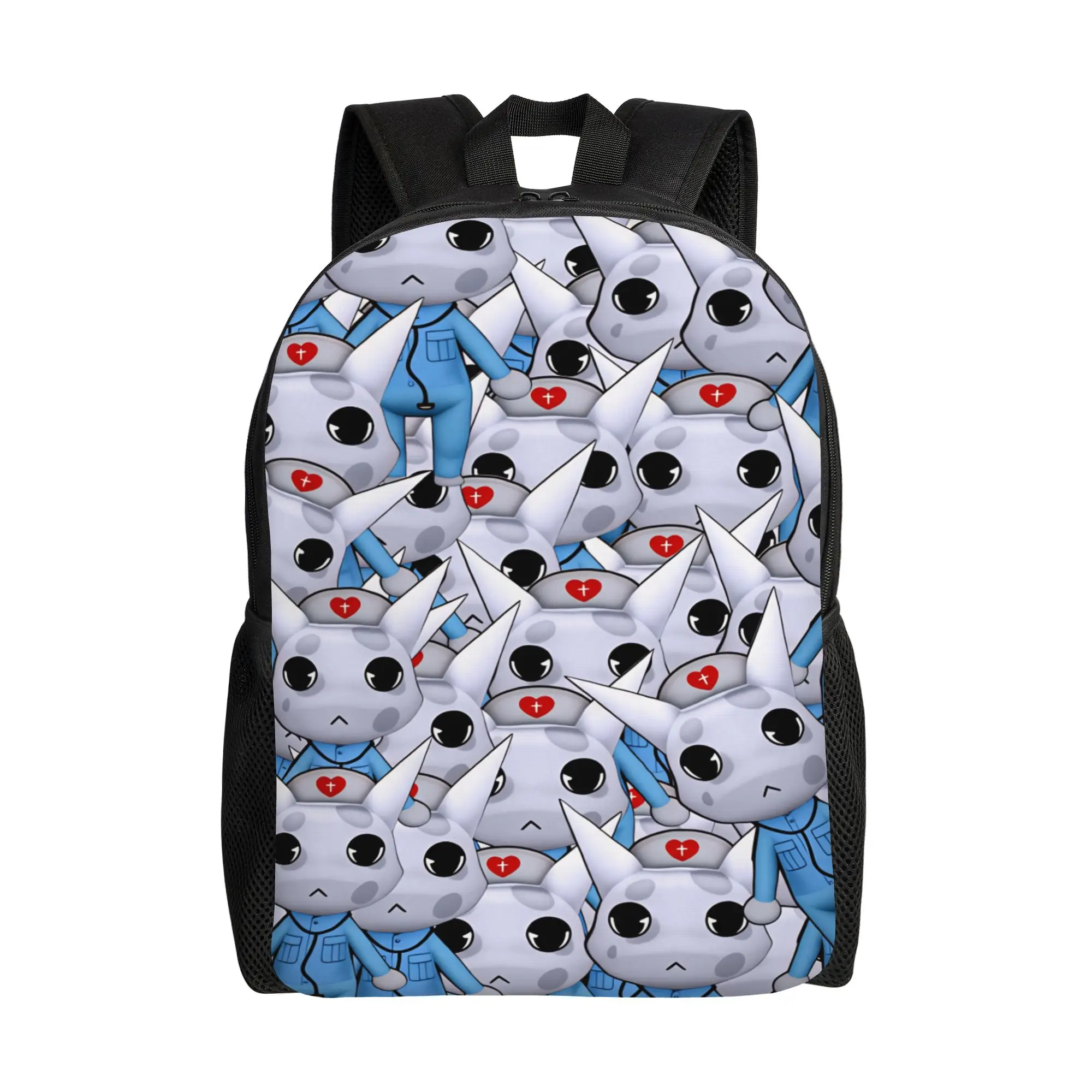 Animal Hospital Anomaly Backpack Youth  Lightweight Backpacks Polyester Kawaii School Bags Trekking Colorful Rucksack