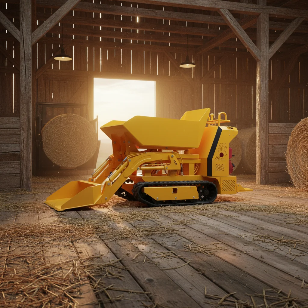 Mini Dumper sur chenilles personnalisé de haute qualité, 800kg, EURO 5 EPA, livraison rapide, Mini Dumper, usine personnalisée à vendre