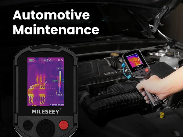MILESEEY Thermal Imaging Camera 320x240 Resolution TR20 PRO Thermal Camera 50Hz High Refresh Rate with Video Recording