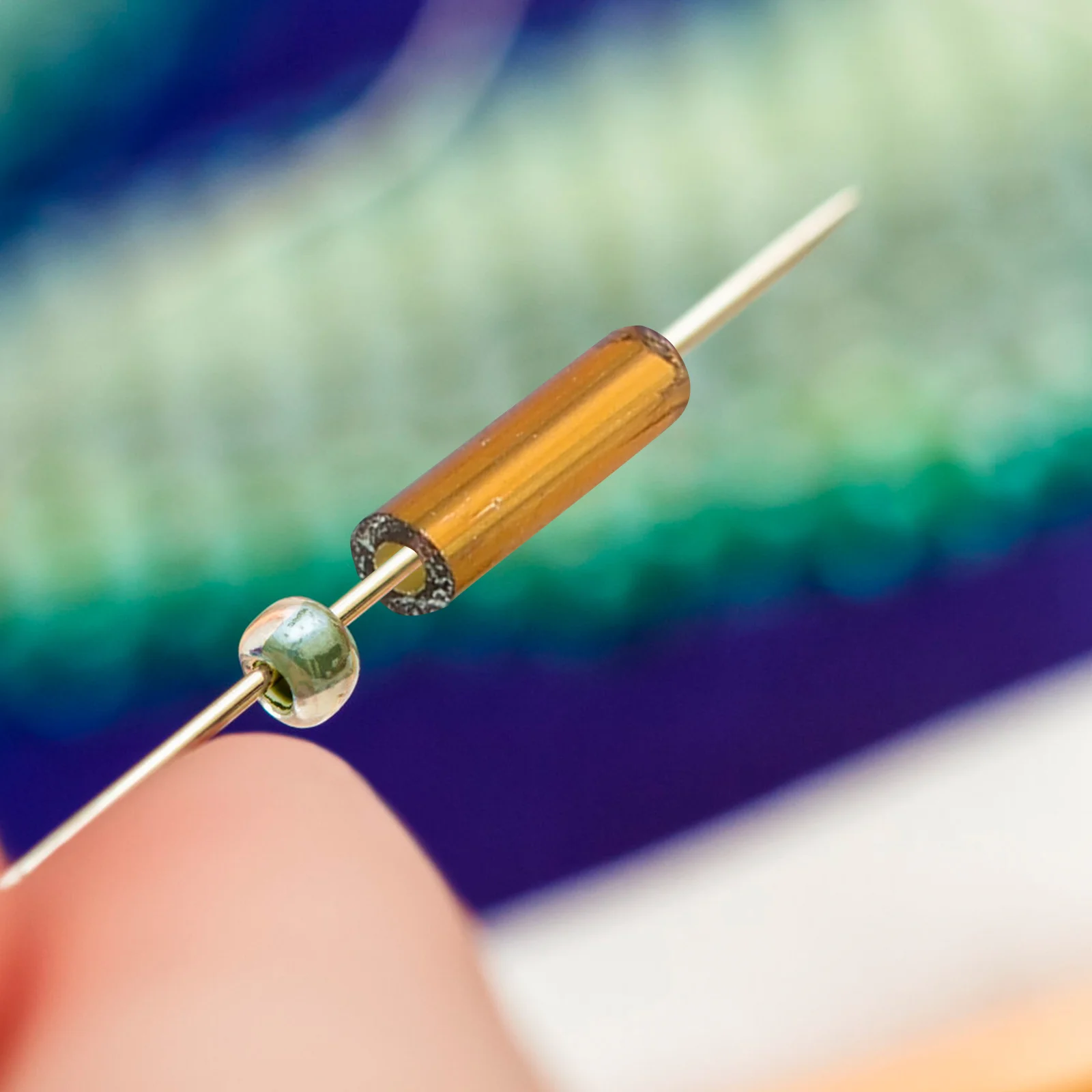 

1Set Glass Beads 2mm Tube Assorted Colors DIY Jewelry Supplies for Bracelets Necklaces Crafts Handmade Glass Beads