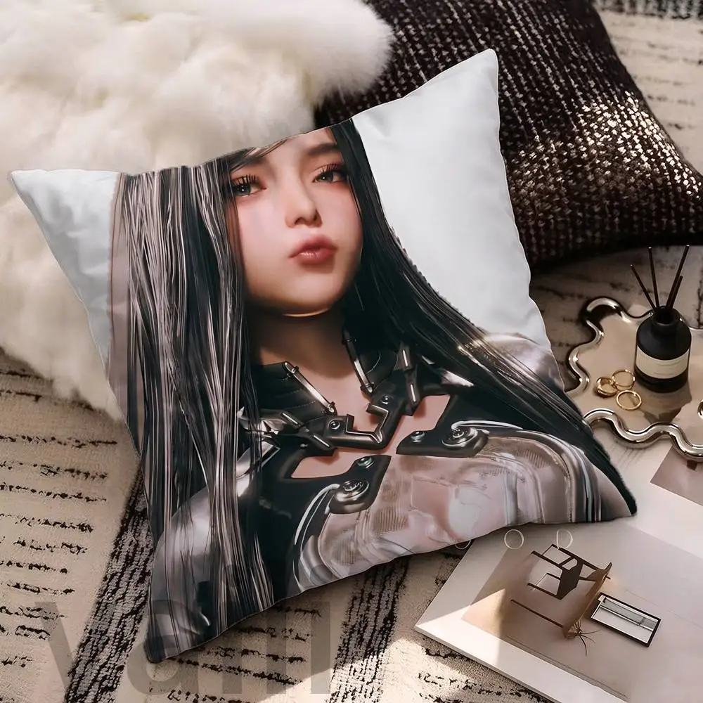 S-Stellar B-Blade eve Polyester Printed Pillow Cover Square 30 35 40 45 50 55 cm Soft for Sofa Bed Car Home Decor