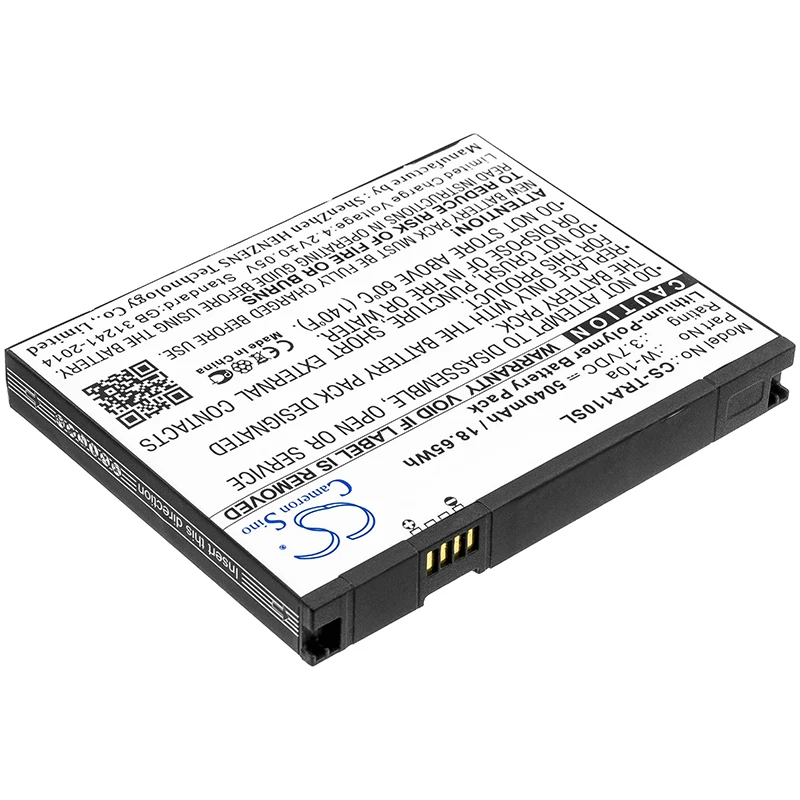 

Аккумулятор для MR2100, NightHawk M2, PN: W-10a, 5040 мАч / 18,65 Вт·ч