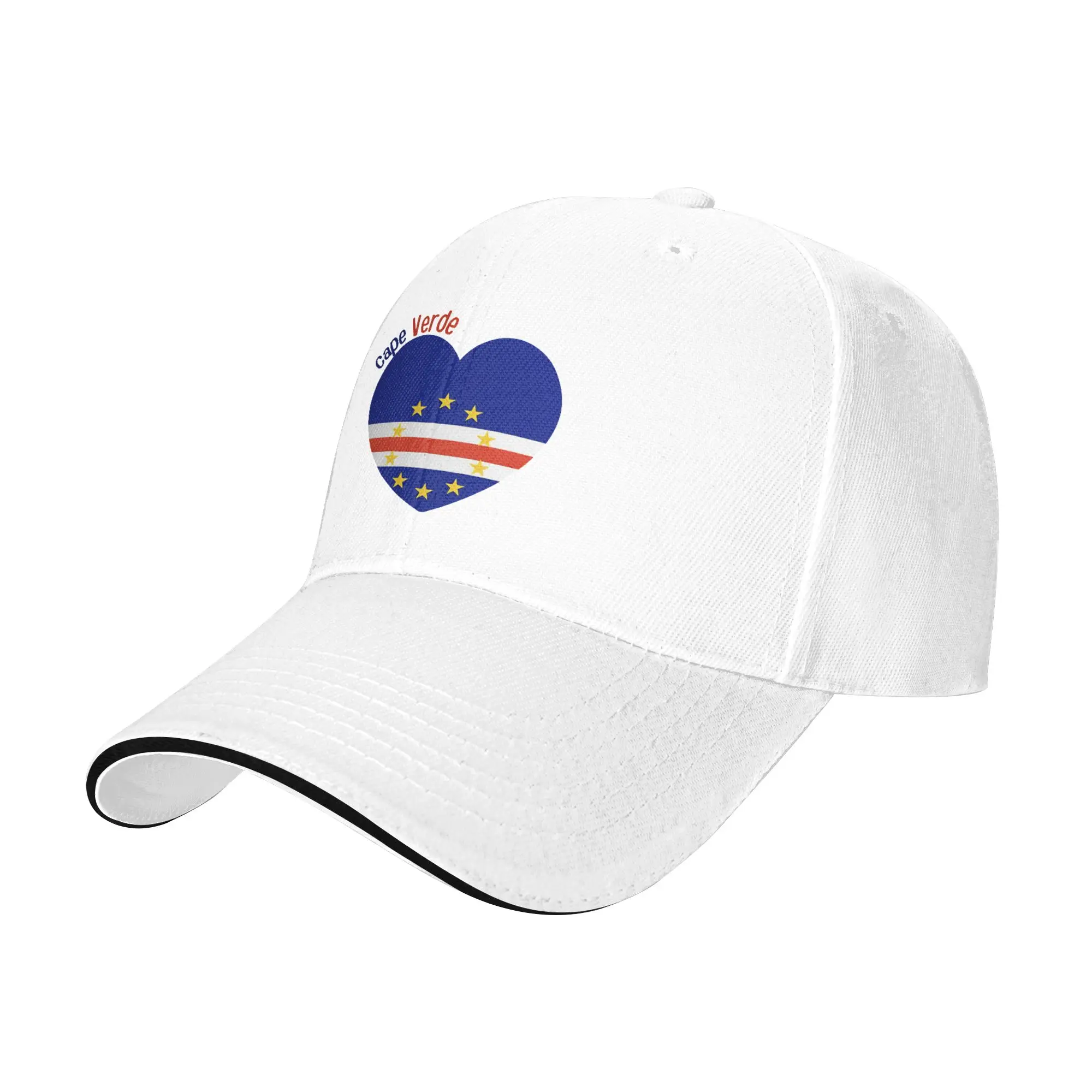 Cape Verde Flag Cabo Verde Flag Vinyl Decal Cape Verde Flag Water Bottle Decal Cape Verdean Sun Baseball Cap Summer Trucker Hat