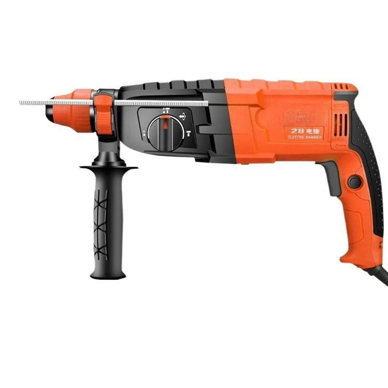 Light electric hammer Electric pickaxe Electric drill Small household high power Industrial grade Dual purpose