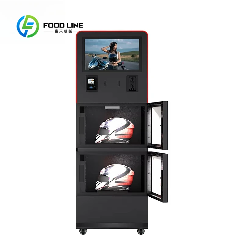 Customized size Helmet Cleaner Sanitary Steam Motorcycle Helmet Cleaning Vending Machine