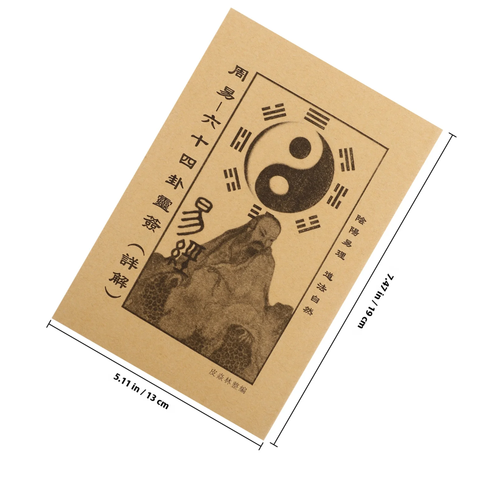 64-hexagrams Zhouyi-boek I Ching-gids Spirituele waarzeggerij Handmatige interpretatie Boek der veranderingen