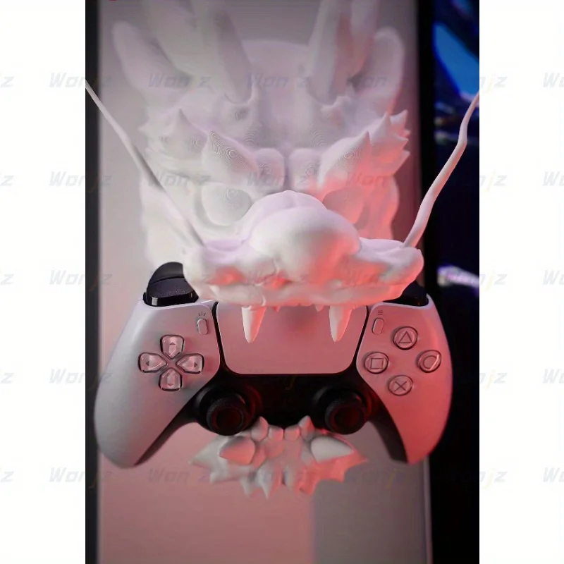 3D Printed High-Quality Fantasy Dragon-Shaped Controller Stand, Suitable for PS5, Xbox,  Switch , Dreamcast