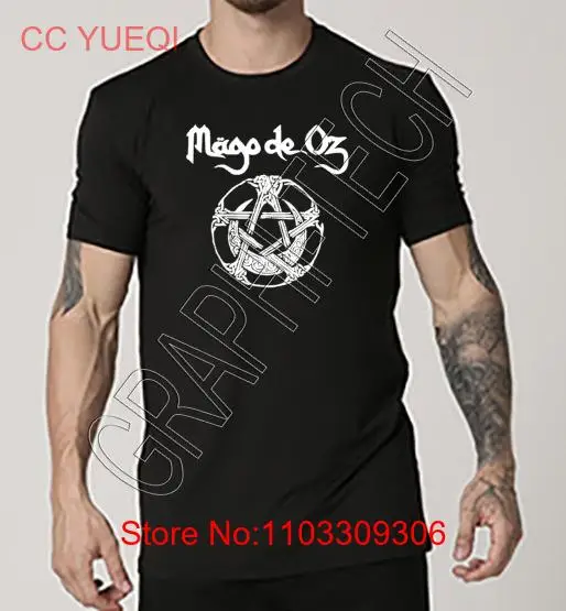 Camiseta NEGRA DE MAGO DE OZ, PLAYERA DE ROCK ESPAÑOL