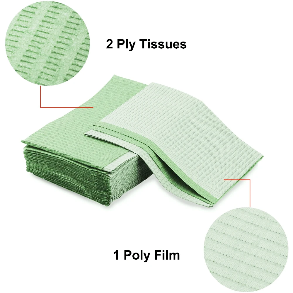 250/125/50/30/15PCS Cleaning Tattoos Bibs Disposable Water Absorption Tattoos Table Cover Placemat for Tattoo Accessories Supply