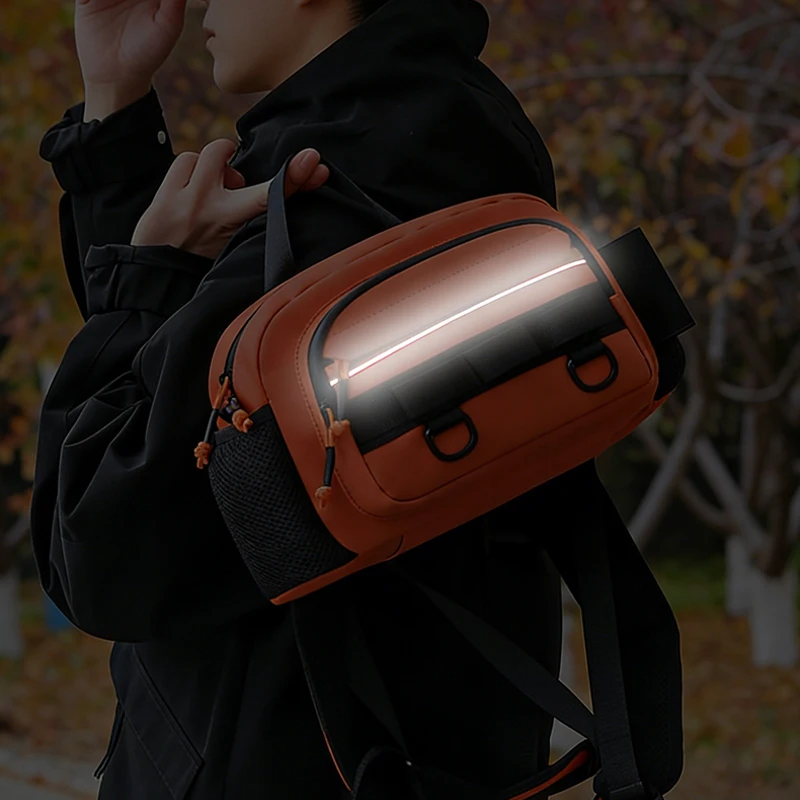 Herentas Outdoor Running Borsttas Licht - usage example