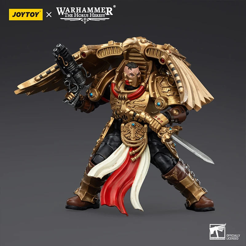 JOYTOY Figurka Akcji 1/18 40K Heresy Horusa Legio Custodes Adeptus Custodes Figurki Achillus Dreadnought Anime Model Militarny