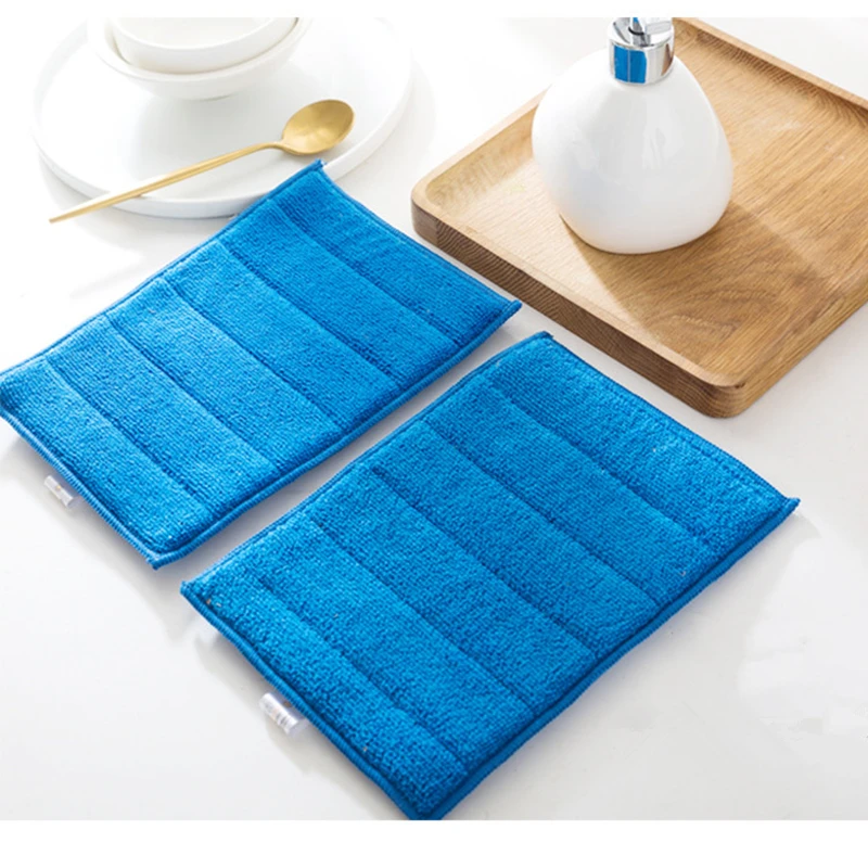 4PCS Miracle cloth non-Scratch scrub sponges cleaning cloth microfiber scouring pad large brush uils for Kitchen polishing cloth