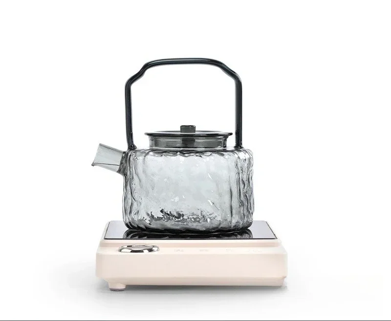 Glass teapot High borosilicate transparent glass Household hospitality Heat-resistant Kung Fu tea set Electric ceramic stove