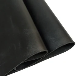 Oil Waxy Leather Genuine Leather Sheet 2mm Thickness Tooling Leather Square For Diy Workshop, Sewing