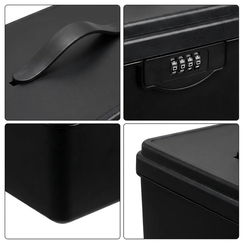 1pcs Lockable Storage Box With Combination Lock ABS Plastic Bin For Private Items Adult Toys Home Organization Container