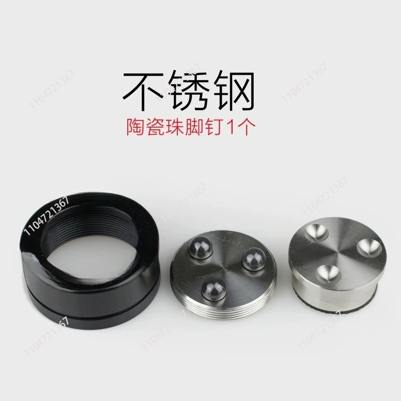 4pcs HIFI Audio Speaker Amplifier Ceramic beads Steel ball Scroll Anti-shock Absorber Foot  Feet Nail Pad Vibration Base