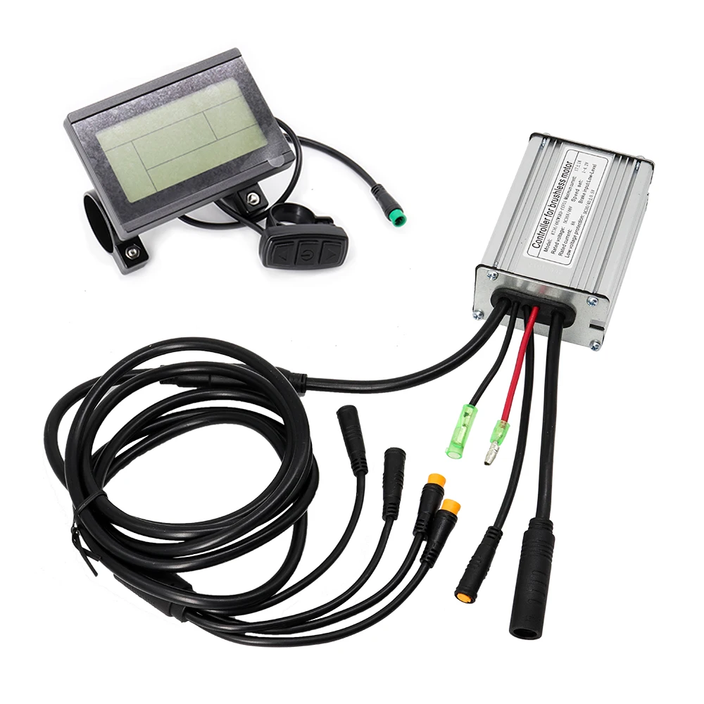 

KT 17A 36V 48V 250W 350W Electric Bike Controller with Throttle Brake PAS Sensor Display E Bike Brushless Motor Controller Kit