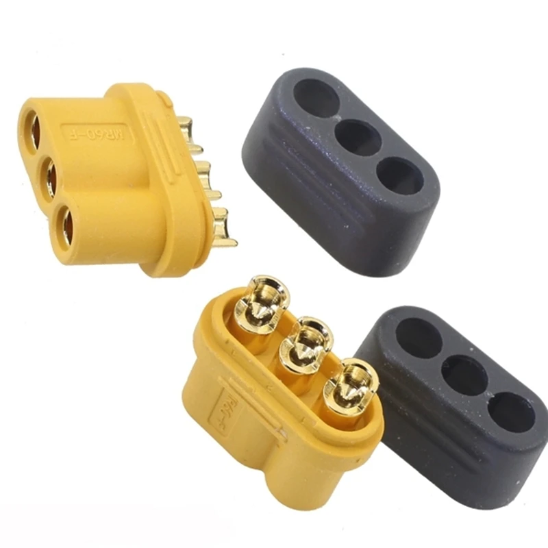 1PCS/LOT   MR60-M   MR60-FB   MR60-F   DIP   Three core model plug-in power battery charging connector