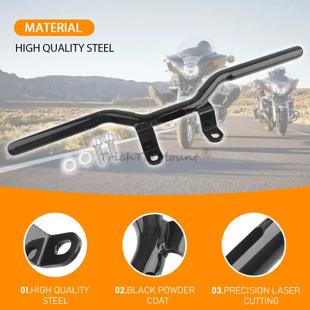 Противотуманные фары с двигателем, кронштейн для лампы, вспомогательный светодиодный прожектор, крепление для BMW R18B R 18 Bagger/R18 Transcontinental 2021-2024