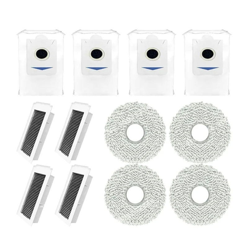 For ECOVACS DEBOT X5 PRO Replacement Parts Accessories Hepa Filter Mop Cloth Dust Bag