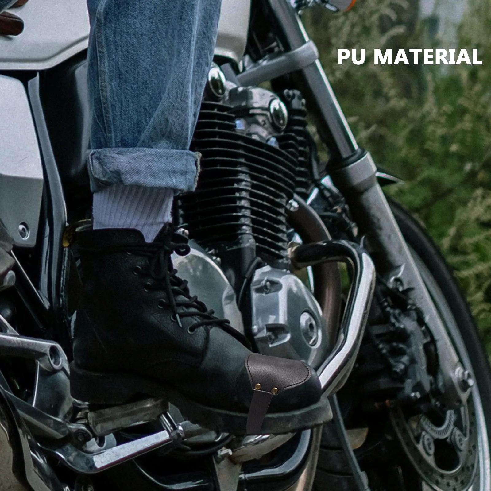 Motorcycle Gear Boots - Motorcycle Gear-Shift Foot Cover Lightweight Waterproof
