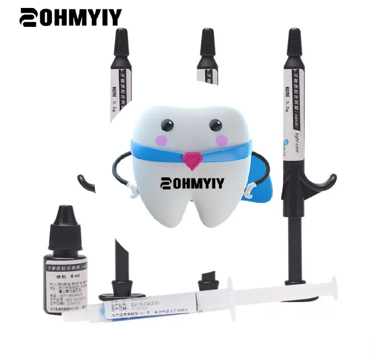 

3.5/5g Dental Orthodontic Bracket Adhesive Non-adjustable Teeth Enamel Light Curing Bonding Glue Self Cure Resin Soft Gel