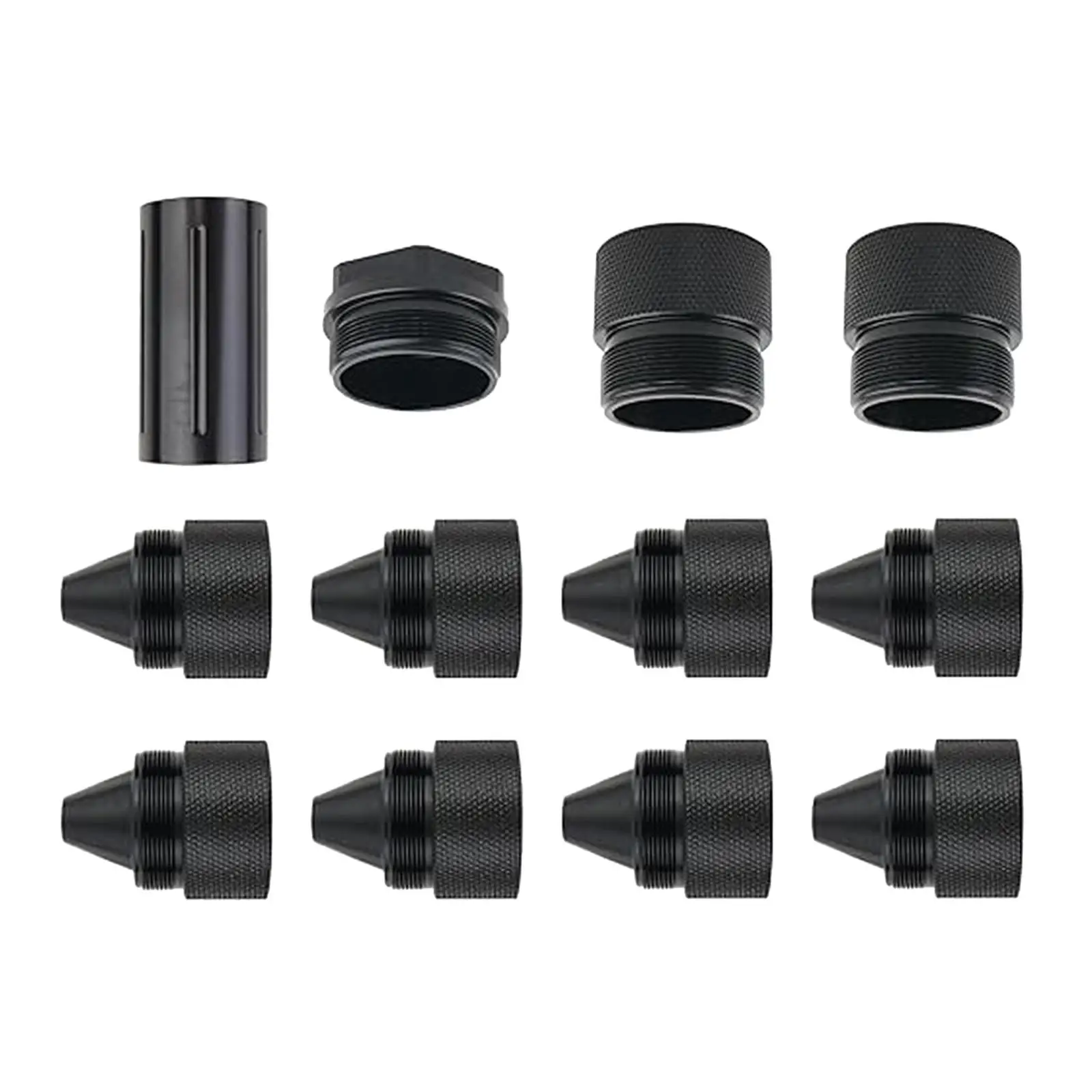 

11Pcs Sealed End for .375 Inx24 Upgrade Fitting Repair High Performance Threaded Sealed End Covers Replacement