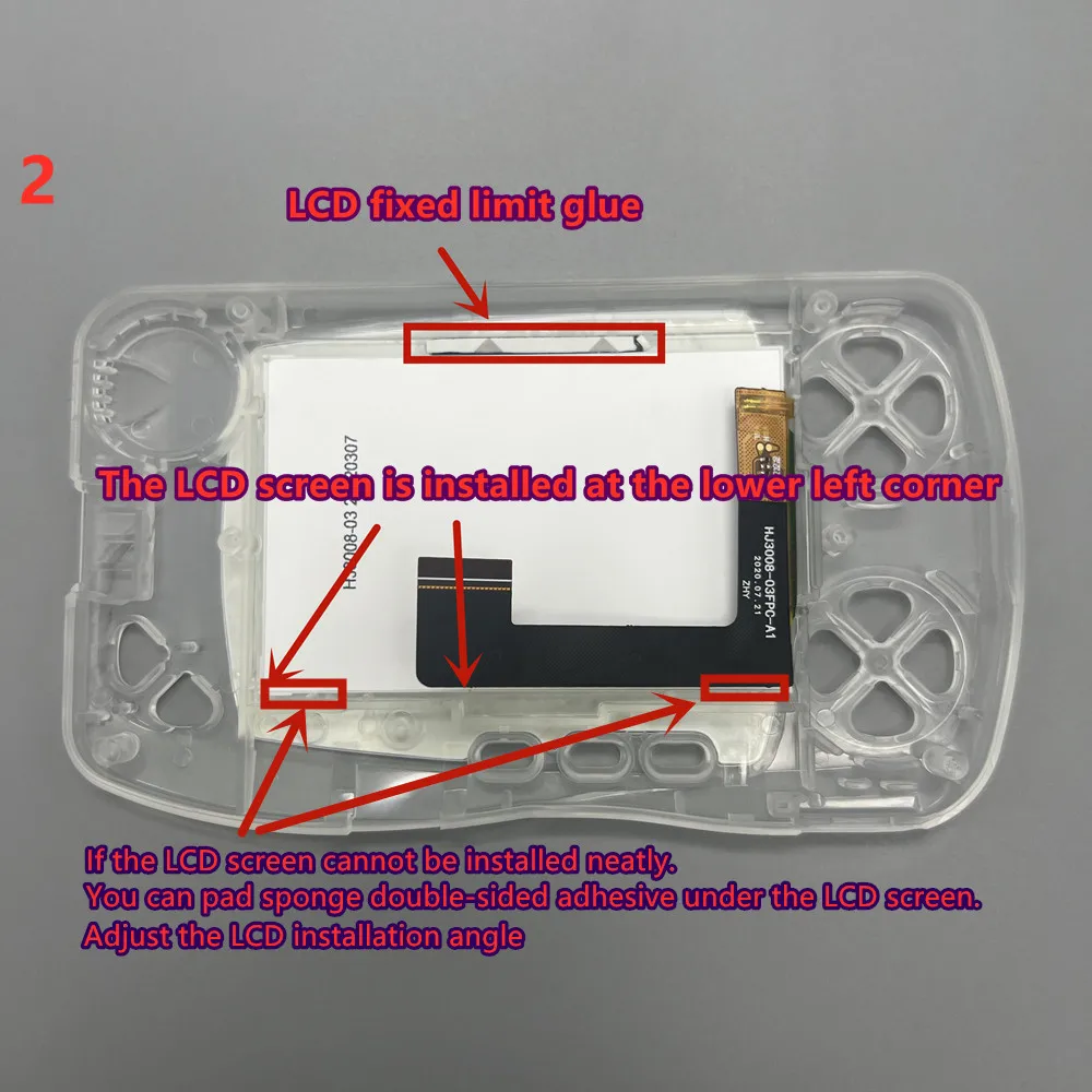 WSC IPS LCD 스크린 DIY 키트 백라이트 밝기, 반다이 원더 스완 컬러 WSC용 쉘 절단 필요 없음, 원래 크기