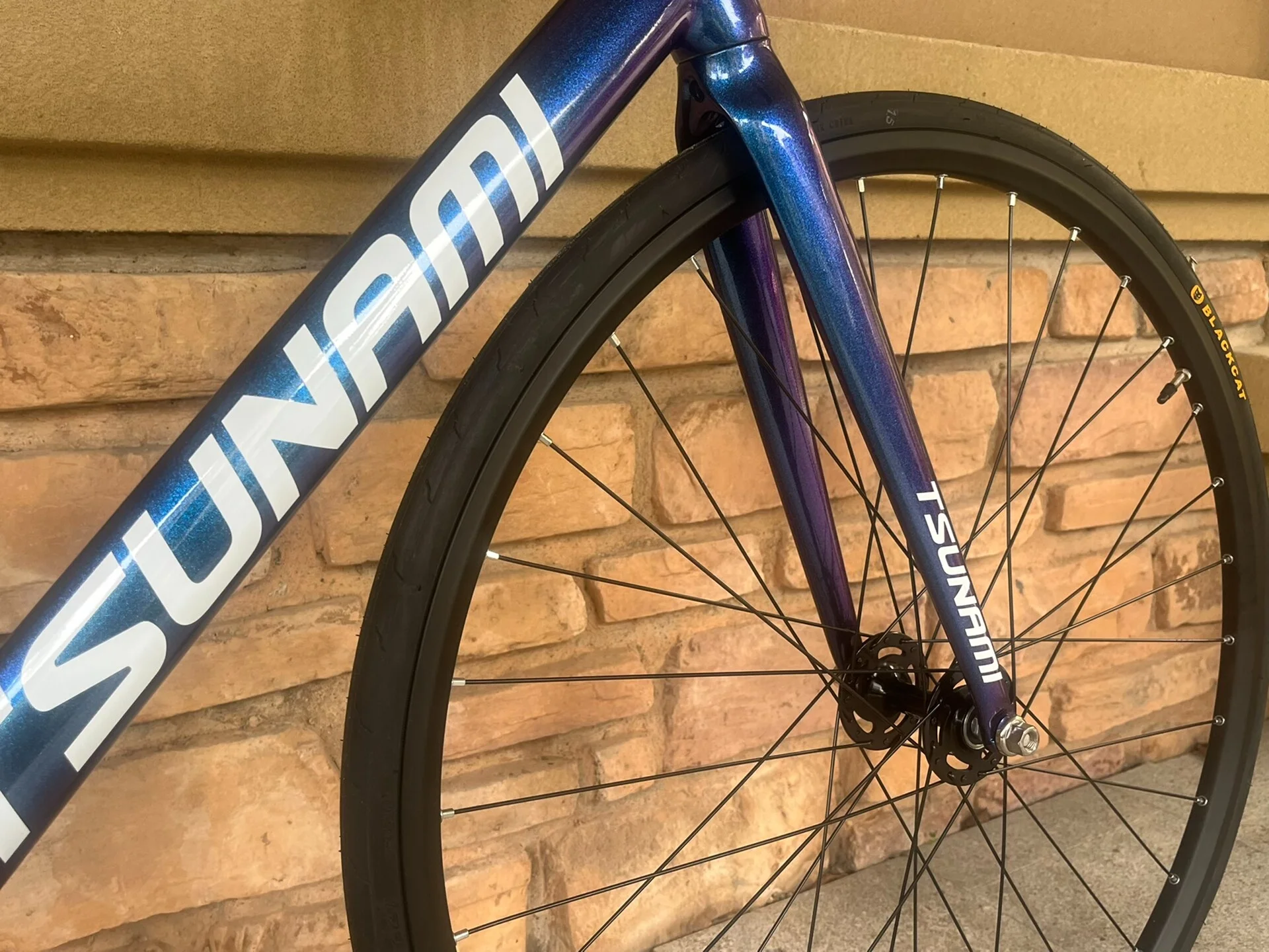 Chameleon White Label TSUNAMI SNM100 Fixie Complete Bike Aluminum