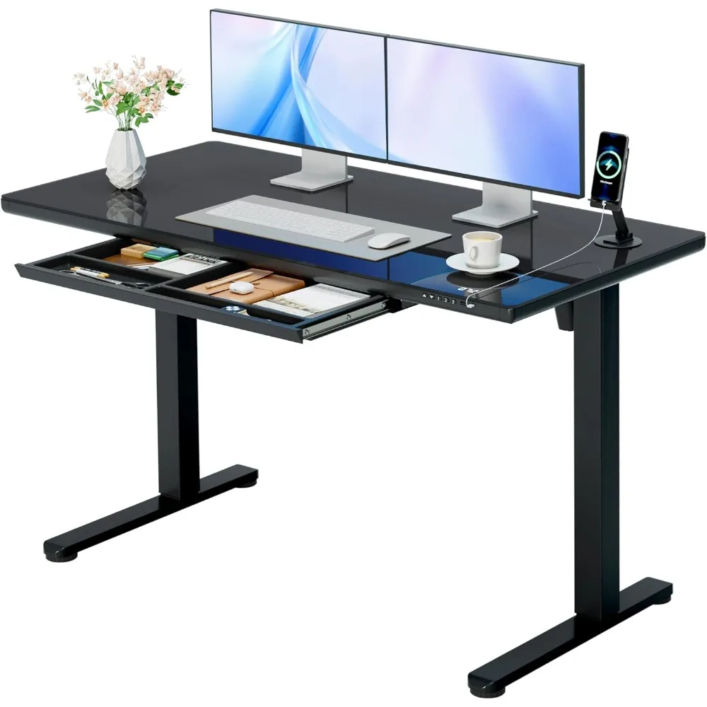 Glass Standing Desk…