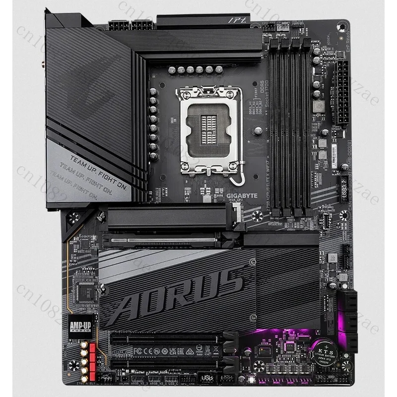 

used FOR GIGABYTE Z790 AORUS ELITE X WIFI7 LGA1700 Intel 12th-14th Motherboard Tested