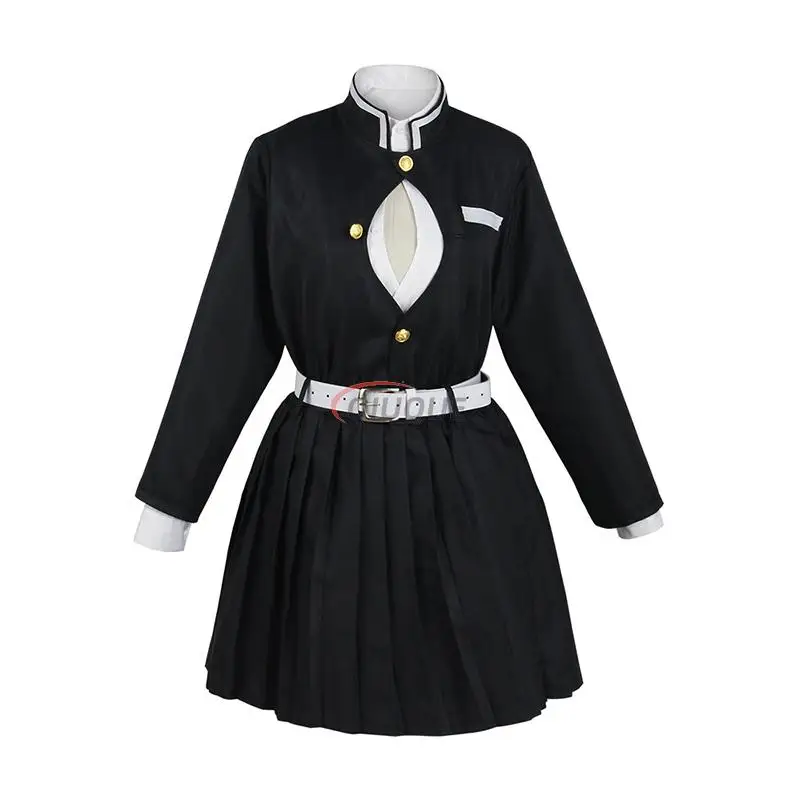 Kanroji Mitsuri Cosplay Kostüm Perücke Frauen Mädchen Outfits Uniformen für Kinder und Erwachsene Anime Cosplay Halloween Party Anzüge