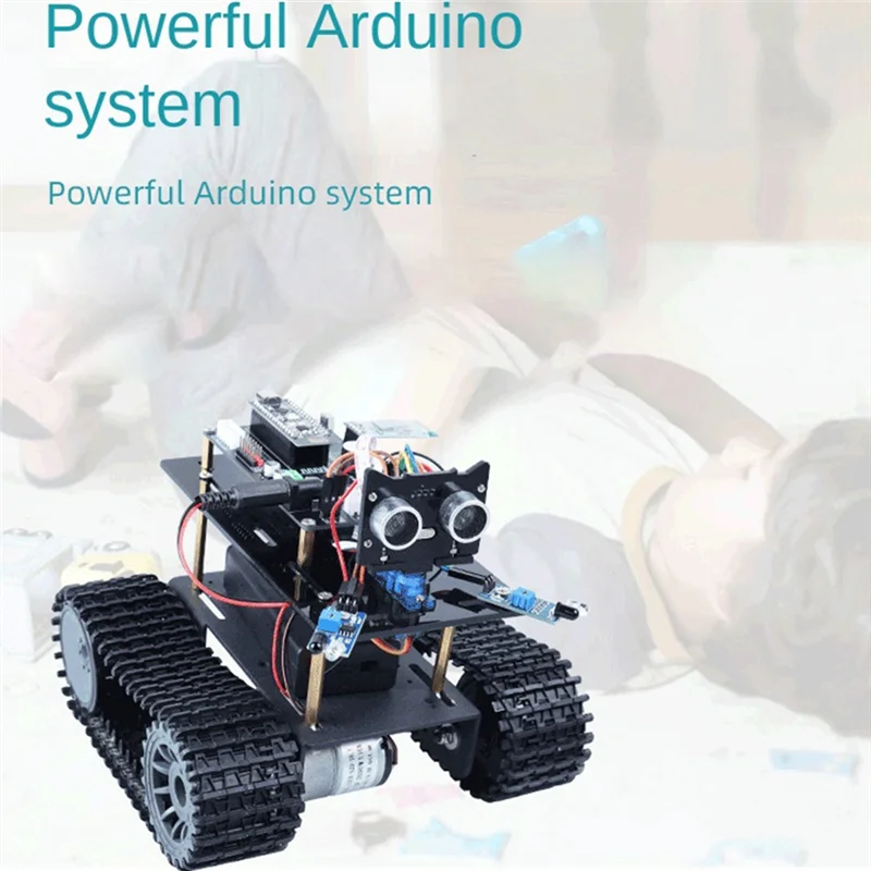 ELECT-Car Smart Robot Programming Kit Electronicgesture Control Kit Smart Car Robot Kit Programming Learning Programming Kit