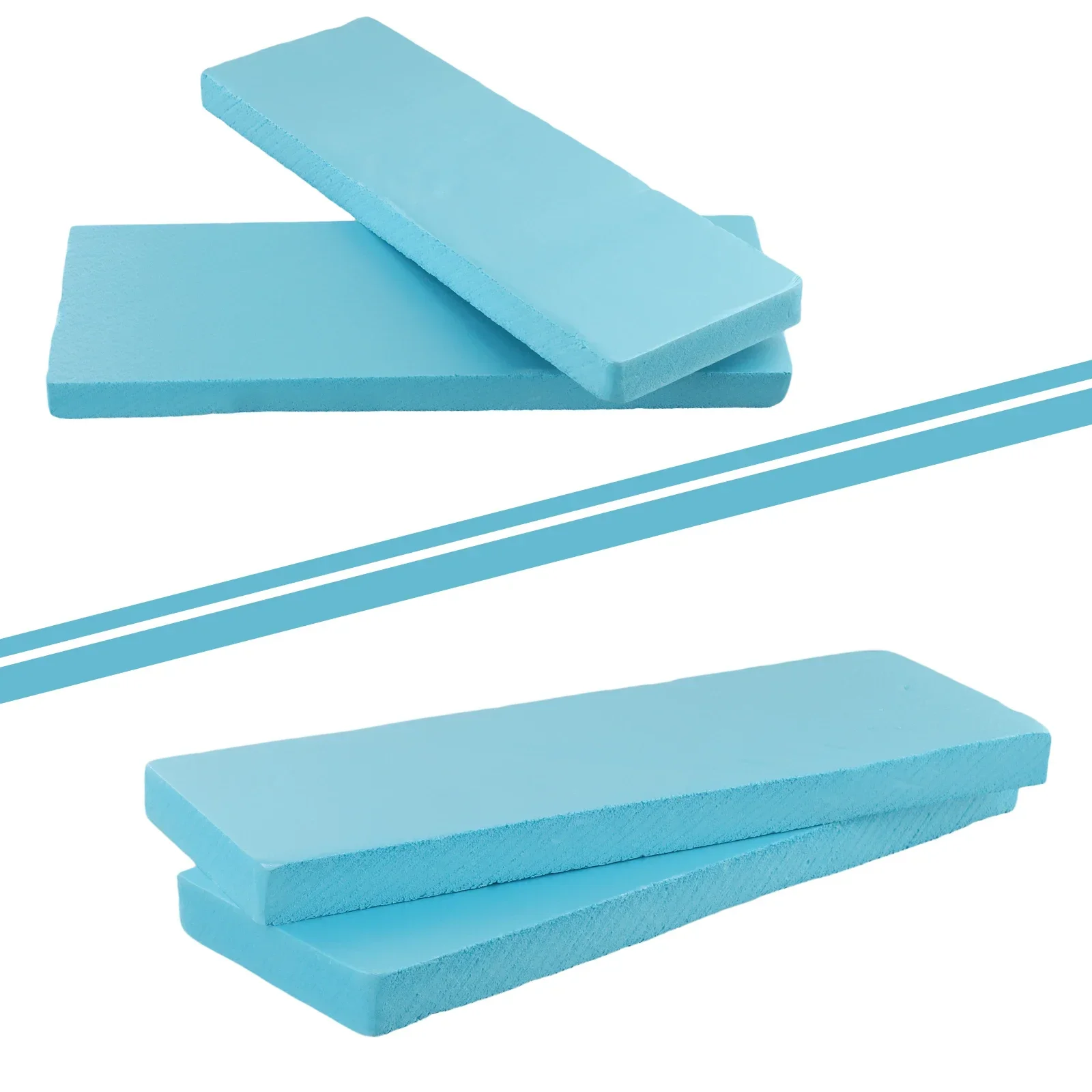 2PCS Hoge Dichtheid Foam Board Model Zand Tafel Gebouw Model Geëxtrudeerd Board Voor Architectonische Modellen 30*10*2cm 30*10*2cm