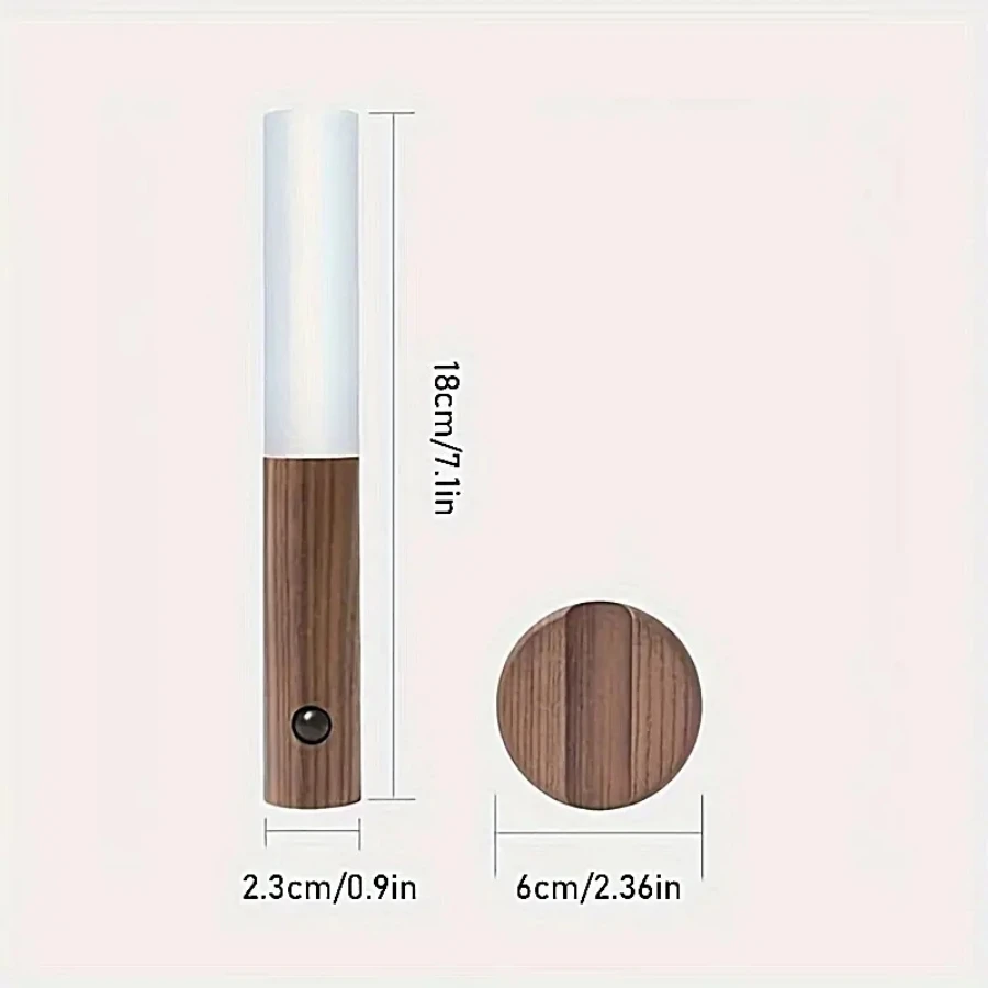 Moderno criativo interior LED lâmpada de parede, carregamento usb, luz inteligente, 1 pc